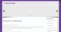 Desktop Screenshot of princesspervette.com