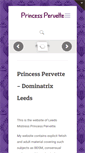Mobile Screenshot of princesspervette.com